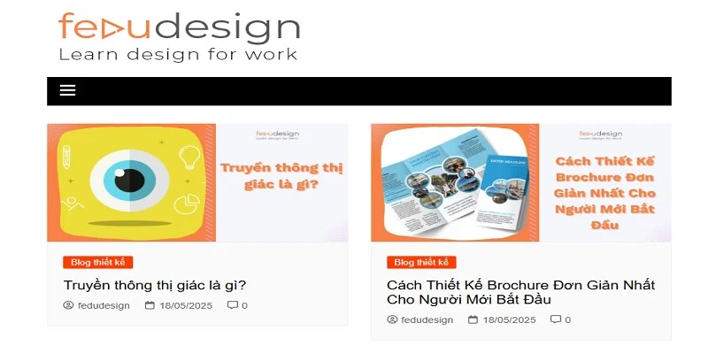 Fedu Design - Giải pháp học thiết kế đồ họa tiết kiệm thời gian cho người mới